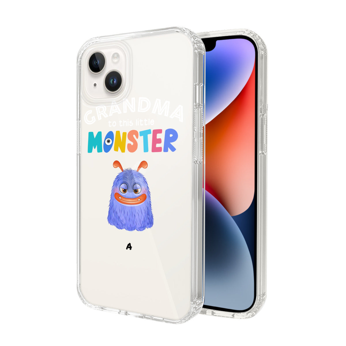 Little-Monster_Transparent iPhone14 plus Case